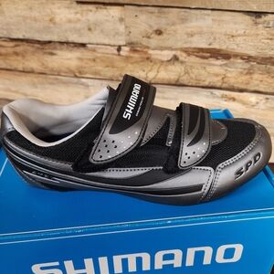 Shimano SPD Black and Silver Cycling Shoes